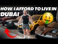 What i do to afford living in dubai  monthly spend
