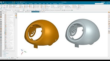 BÀI 6: THỰC HÀNH THIẾT KẾ NGƯỢC CHI TIẾT CCTV CAP - P1 - NX REVERSE ENGINEERING