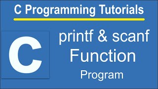 What Is The PrintF and Scanf Function In C language || Deffrence Between Printf And Scanf.