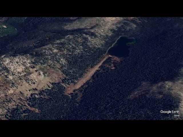 Runway Flyover - Fish Lake, Idaho