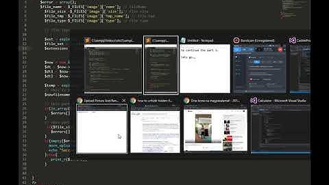 PHP | Upload Picture and Rename it by datetime | Part2
