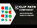 How to Set the Blur Radius in a Clip Path