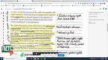 Guide of How to Annotate Primary Source Reader