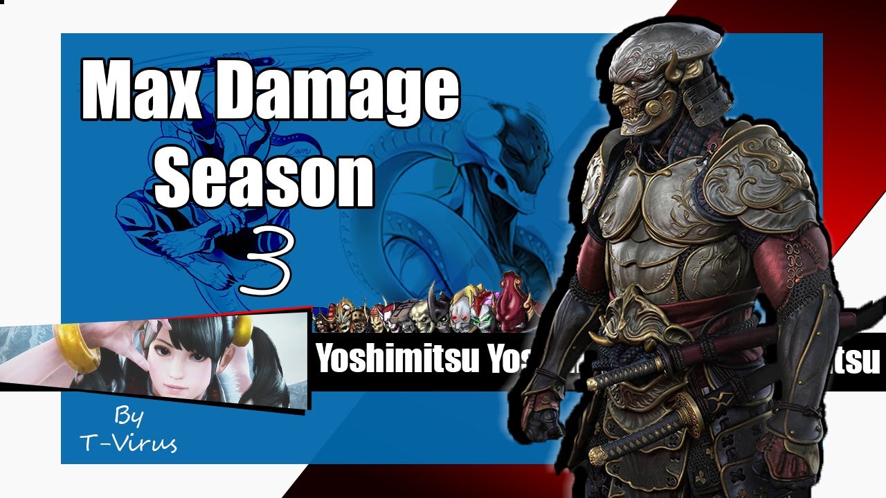 TEKKEN 7 yoshimitsu max damage combo 👊 👊 YouTube