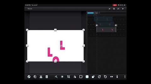 tutorial | how to do a text bounce effect on cutecut (ccp)