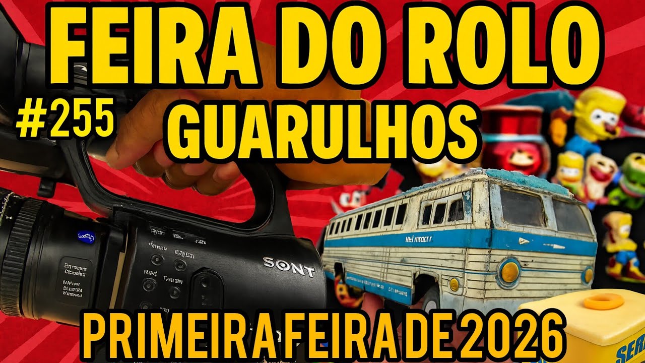#255 Feira do Rolo Guarulhos Praça 8 Primeira Caçada Gamer de 2026 #nerd #geek #game #vemquetem 