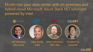DataON Webinar: Modernize your data center with on-prem & hybrid cloud Azure Stack HCI solutions Modernize With Hpe And Azure Stack Hci Od441