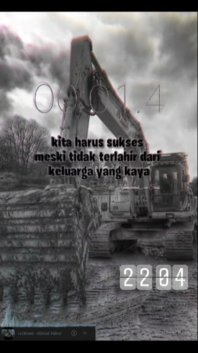 Story wa Excavator_#operator muda punya cerita