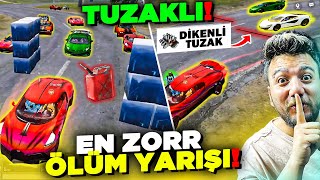 ÖLÜM YARIŞI ama HER YERDE TUZAK VAR!!! PUBG Mobile Death Race screenshot 5