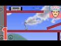 Happy wheels - Gameplay walkthrough part 1 - level 1,2,3 and 4 - Android, iOS