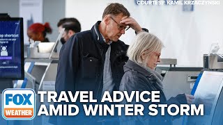 Monitoring Travel Advisories Crucial During Winter Storm, Aerospace Expert Says