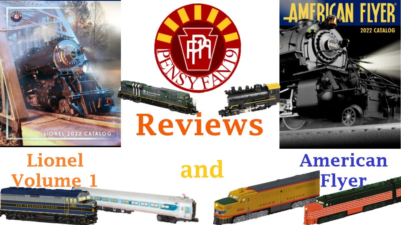 Lionel 2022 Volume 1 and American Flyer Catalog Reviews YouTube