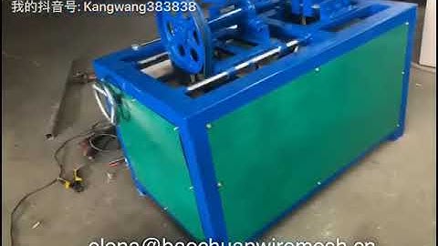 Kenya country hot selling chain link fence making machine +86 182 3048 9099