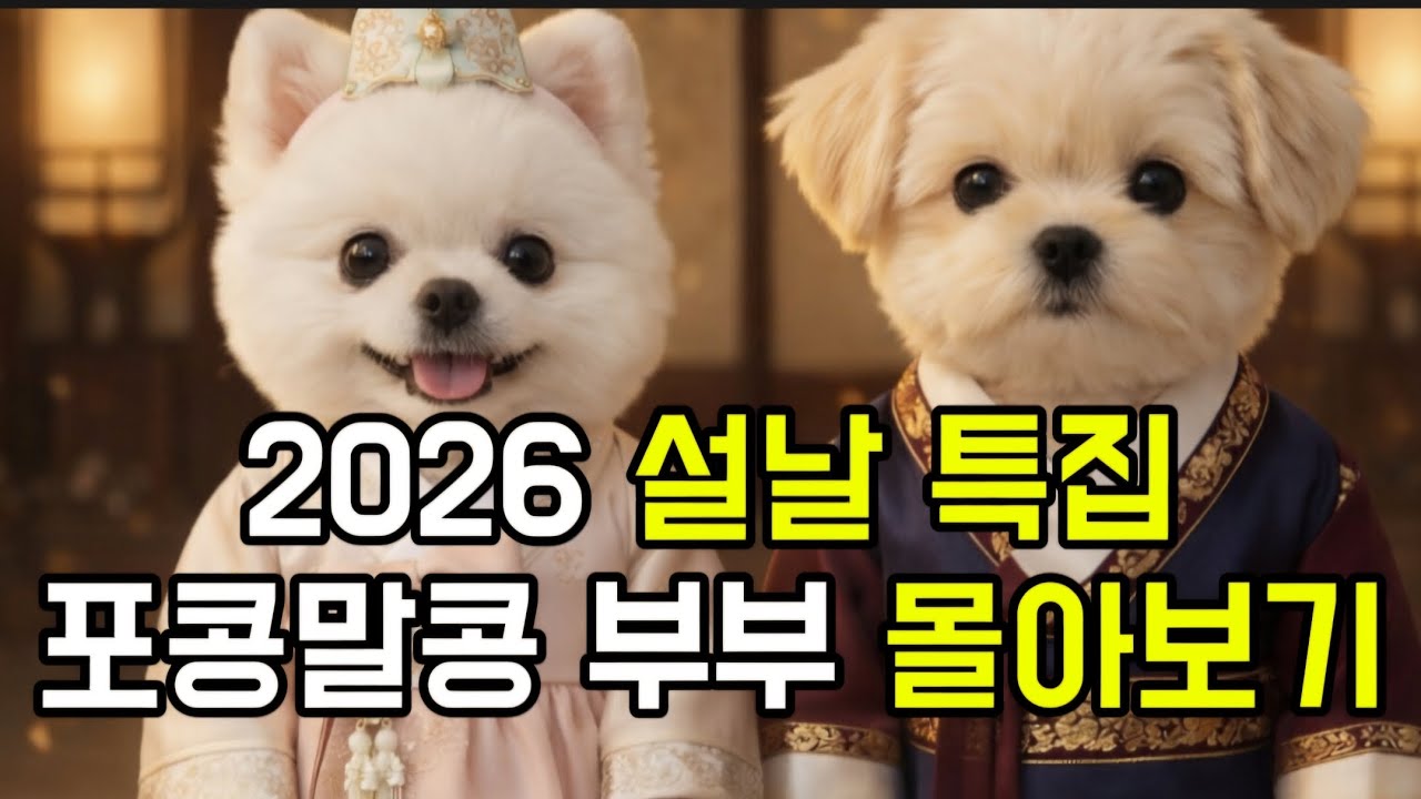 [몰아보기] 2026 설날 특집 포콩말콩 부부 몰아보기