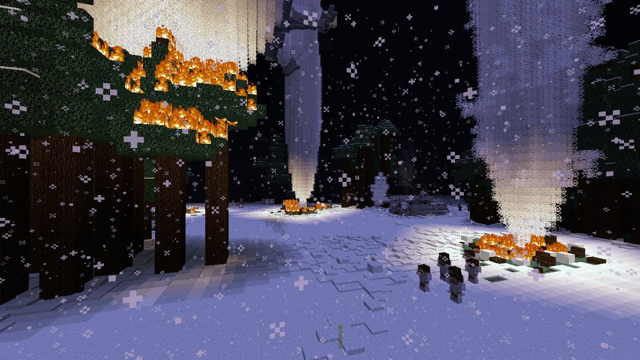 - Raid in the Snow - Minecraft Custom Map - YouTube