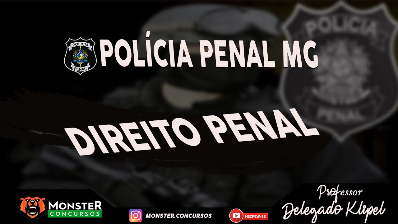 Concurso PP MG - Legislação Especial - Questões - Monster