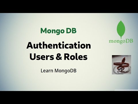 [ MongoDB 4 ] Configuring authentication, users and roles in MongoDB