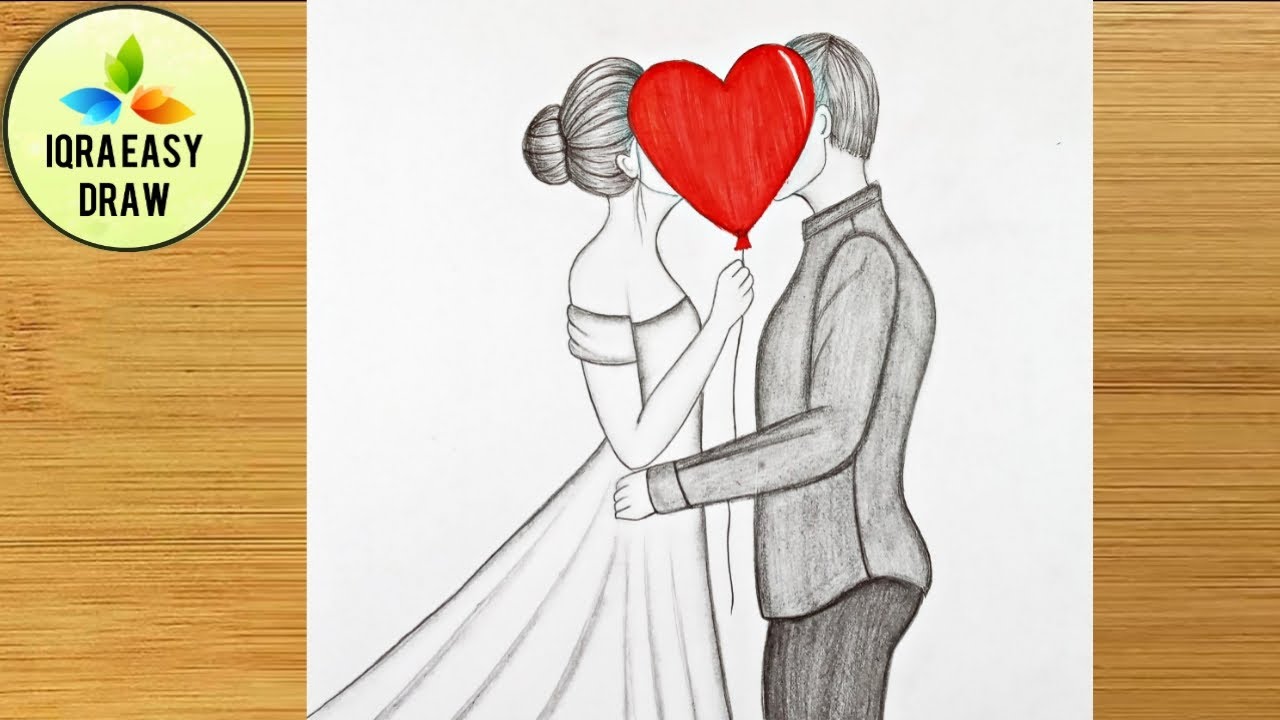 How to draw Romantic Couple easy ।। Pencil sketch step by step : r/learnart