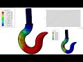 lifting - hook - simulation using #abaqus