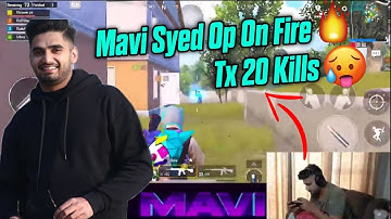 🥶 Mavi and Syed Op on fire 🚀 Team Xspark Full Aggressive 20kills Gameplay 🔥 TeamXspark 🇮🇳