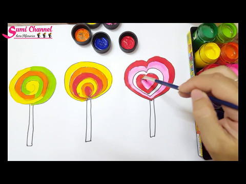 Video KẸO MÚT | HỌC VẼ VÀ TÔ MÀU KẸO MÚT 1 CÁCH ĐƠN GIẢN |... - youtube