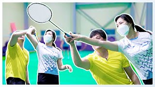 Badminton, learned and unlearned