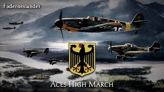 Miniatura de vídeo de "Fictional March of the German Luftwaffe - "Aces High March""