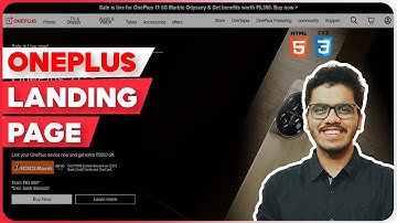 Create Oneplus Landing Page using HTML & CSS | Full Stack Web Development | GoCinQ INT-EARN-SHIP