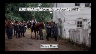 Rock of Ages from 'Gettysburg' (1993) - Brass Band Scene