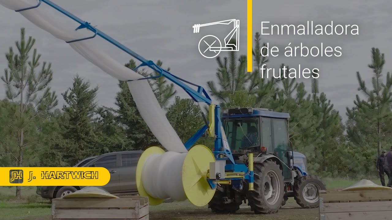 Enmalladora de Árboles Frutales - J Hartwich