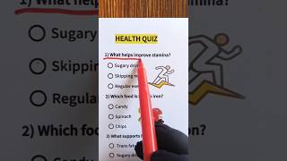 Health Quiz