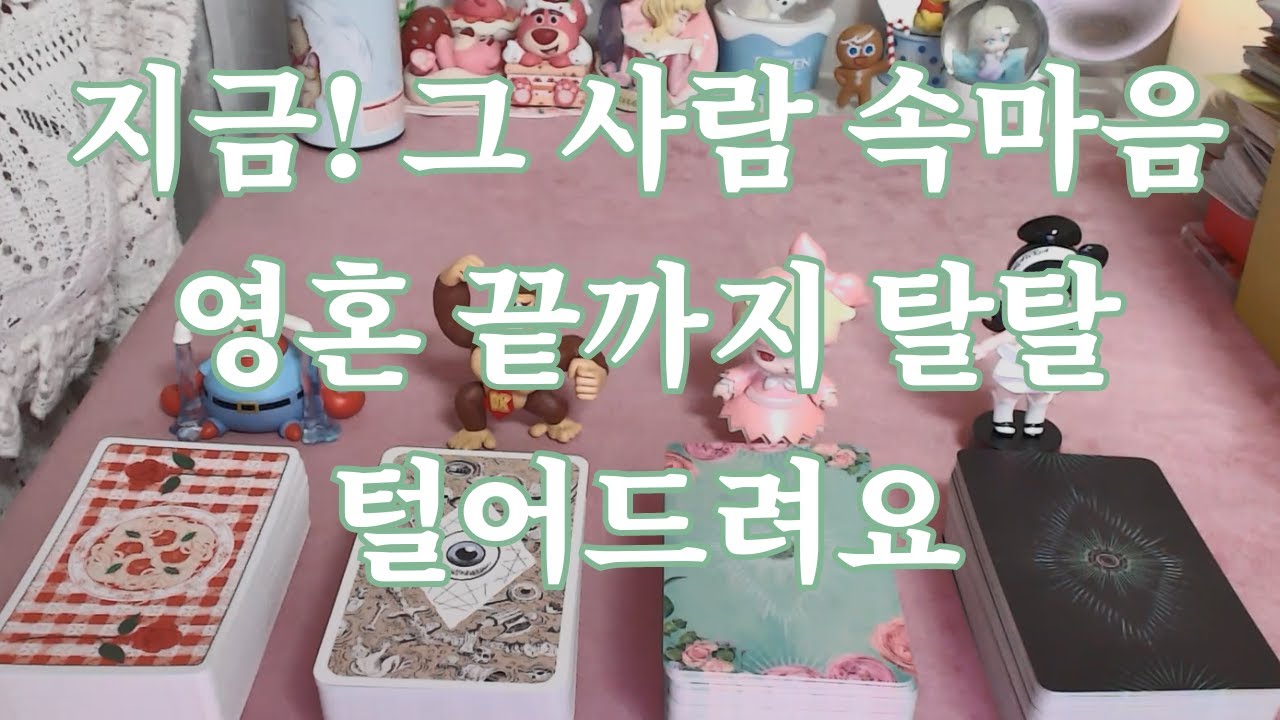 지금! 그 사람 속마음 영혼 끝까지 탈탈 털어 드려요~속마음 탈탈털기~