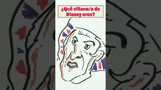 ¿Qué VILLANO/A de DISNEY eres? #Disney #Shorts #DrawMyLife #DrawMyLifeEnEspañol