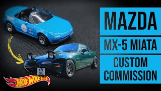 HOT WHEELS '91 Mazda MX-5 Miata custom