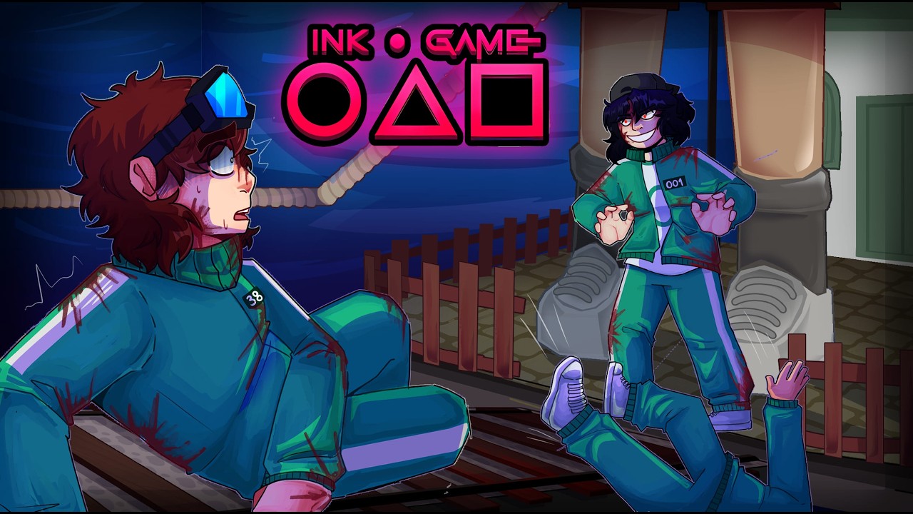 SALTAR LA CUERDA en SQUID GAME es IMPOSIBLE 💀 | INK GAME