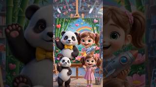 Learn Painting with Piko and Mia! 🎨🌈 | Fun Colors for Kids #colouring #colouringpage