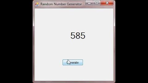 Random Number Generator