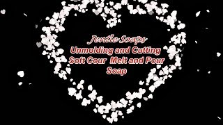 Unmolding and cutting Soft Cour Soap  |  Soap Making   | Jentle Soaps™ screenshot 5