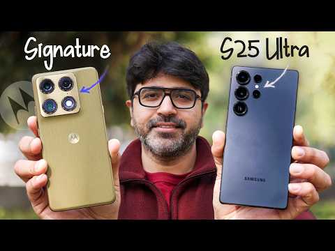 Motorola Signature vs Samsung S25 Ultra CAMERA Battle