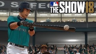 MLB THE SHOW18 イチローでもっとヒット打ちたい。【イチロー物語】7