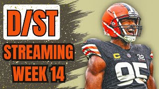 Week 14 Fantasy Football Defensive Matchups (6 Best D/ST To Stream Week 14)