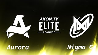 ДОТА2 [RU] Nigma vs Aurora Gaming [bo3] Elite League 2024, Group Stage 1, Table