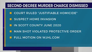 Second-degree murder charge dismissed against Scott Co. woman after shooting deemed ‘justifiable hom