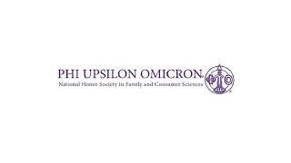 Phi Upsilon Omicron 2020 Inititation Profile