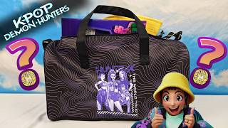 Opening Kpop Demon Hunters Mystery Items - Honmoon Duffle Bag - What's Inside the Bag?