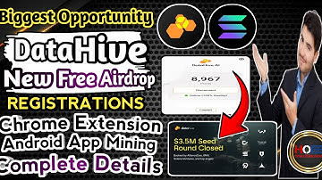 🪂 DATAHIVE AIRDROP FULL GUIDE // $3.5M FUNDING RAISED BY SOLANA VENTURE & OTHERS //FREE AIRDROP 2025