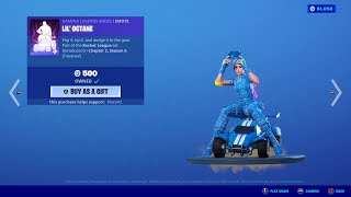 NEW ROCKET LEAGUE “Lil Octane Emote” in FORTNITE