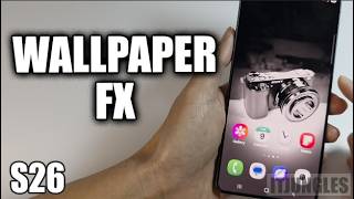 How to Add Blur, Grayscale & Color Effects on Home Screen Wallpaper (Galaxy S26)