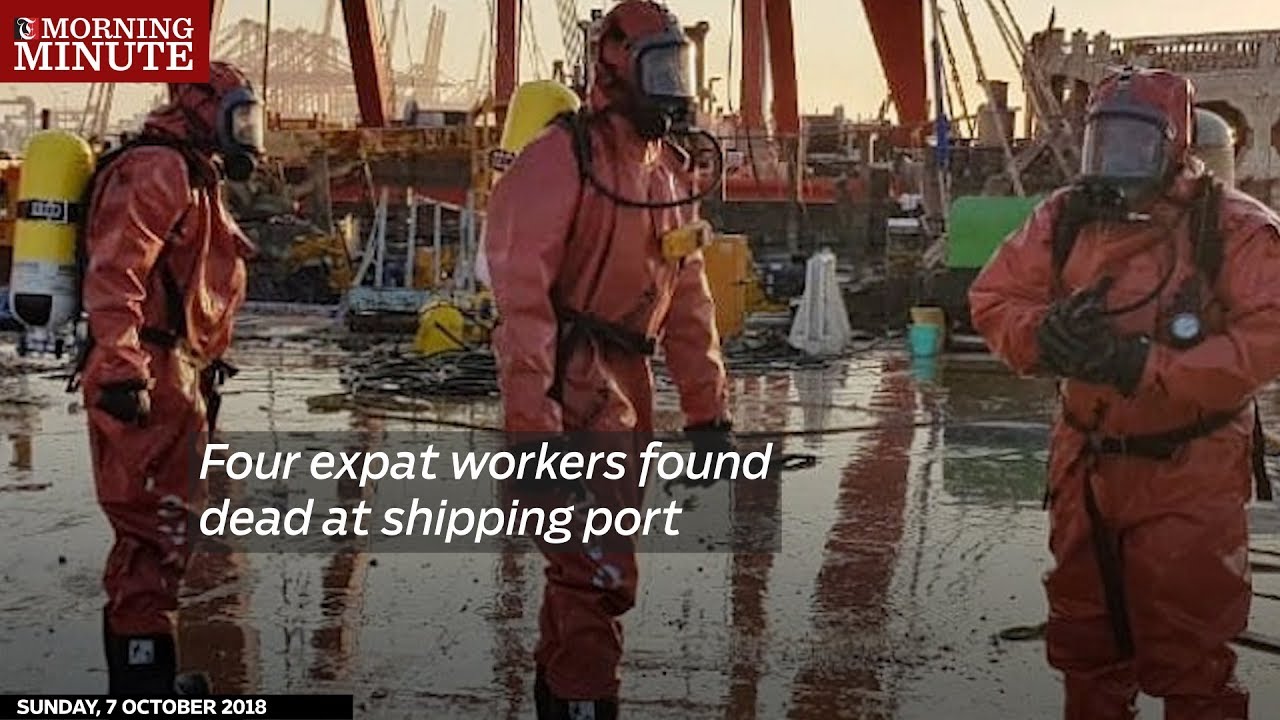 Four expat workers found dead at shipping port