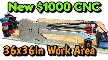 Your DREAM OF OWNING YOUR OWN CNC Can Be Reality!! Making A Guitar With It Is Easy! Two Trees TTH-40